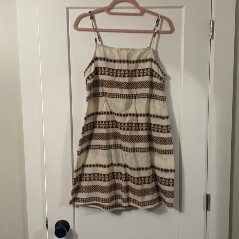Aerie Boho Tie Back Dress